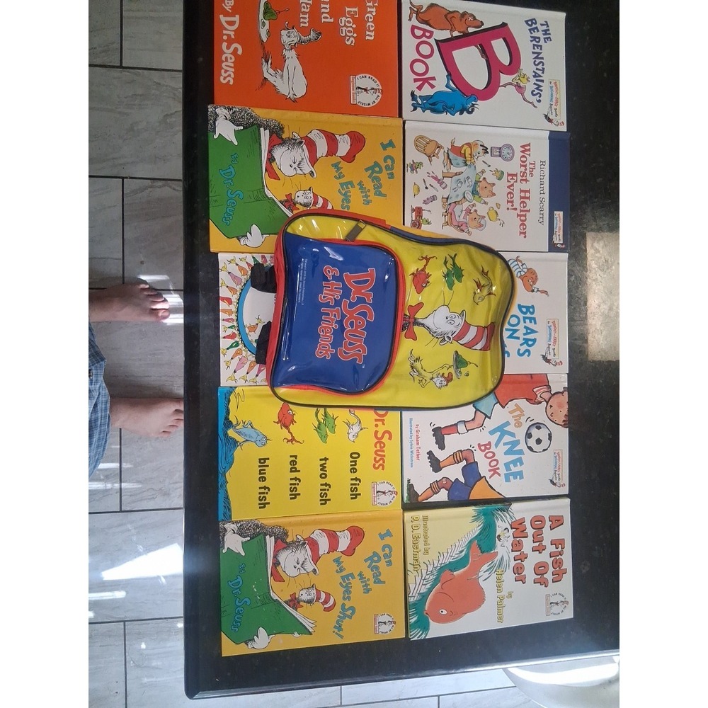 Lot of 10 Popular Dr. Seuss Beginner/Learning Library Books-Children's Hardcover